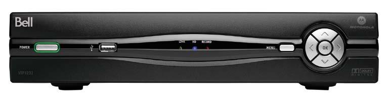 Your Fibe HD PVR and HD receiver Once you ve setup your Fibe HD PVR or HD receiver, indicator lights will show you whether you re connected and receiving an HD signal or recording.