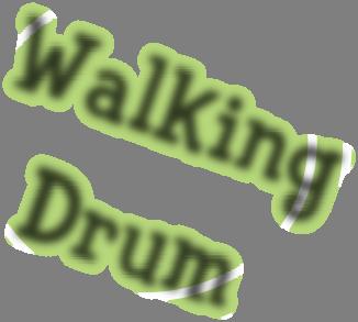 Walking Drum following directions, leadership, coordination, listening skills 1 hand drum or drum with mallet 1 The children stand in a circle formation where a drum is placed in the center where the