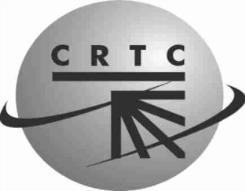 Regulatory Body The Canadian Radio-Television and Telecommunications Commission (CRTC) is an independent agency responsible for regulating Canada's broadcasting and telecommunications systems The