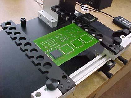 6. OPERATING THE SYSTEM 6.1 PCB FIXTURE The MPL3100 system is equipped with a moveable PCB fixture.