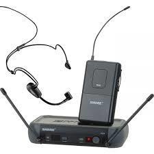 HEADSETSH Shure PG58 wireless headset microphone system Approx. 100m range $70.