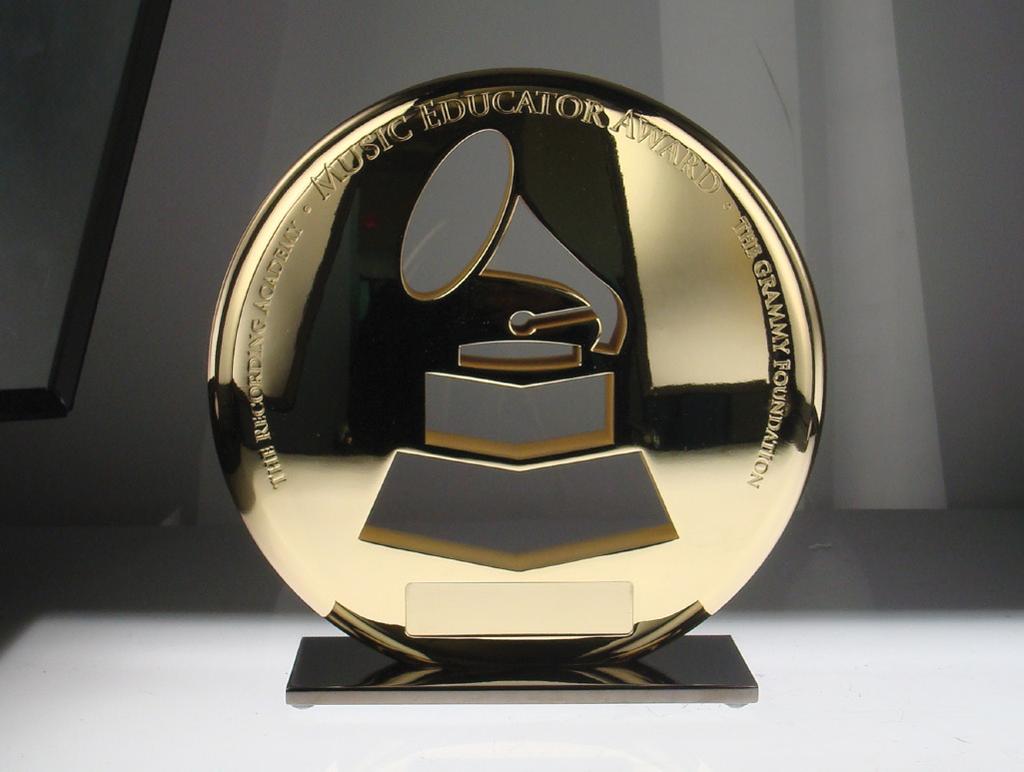 THE RECORDING ACADEMY AND GRAMMY FOUNDATION MUSIC EDUCATOR AWARD For many performers who make it to the GRAMMY stage, there was a teacher who played a critical role in getting them there.