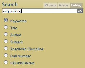 If you are looking for articles, follow the Search Tools link at the top of the page.