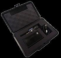 Glenair stocks a full range of cleaning tools and supplies, plus a portable video bore scope inspection kit that contains a miniature inspection camera, hand-held video monitor, termini adapters and