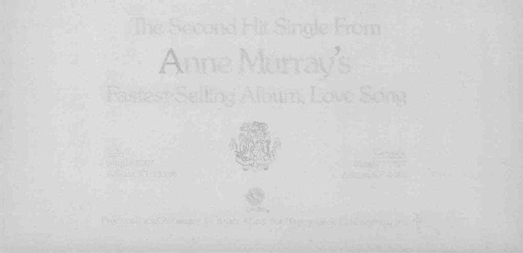 From Anne Murray's