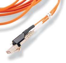 5/5 µm), OM (50/5 µm) and single mode Available for MT-RJ, LC Duplex and SC Duplex assemblies Patch cord assemblies contain copper conductor that is connected to external probe External probe makes