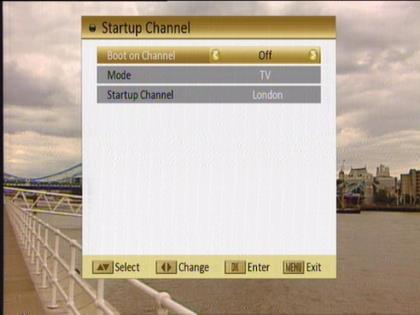 3.3 Channel Setup When you enter the Channel Setup menu you will see a screen like beside: 1.