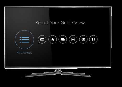 Guide Filter Options The Contour Guide allows you to filter your guide view to display only the types of channels you would like to see. Here s how to select a guide view.