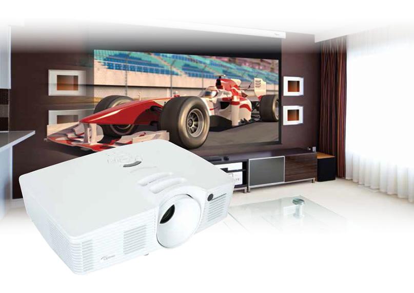 HD26 Super-sized home entertainment Bright vivid colours 3,200 ANSI Lumens Full HD 1080p image quality Dynamic
