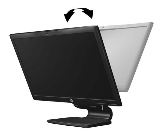 Adjusting the Monitor Your monitor model may look different than the model in the