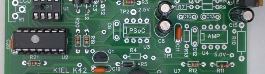 8) Test the keyboard and Console PIC circuit: Plug a PS/2 keyboard into J2. When power is turned on the keyboards light will turn on then off and you will hear an R in sidetone.