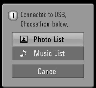 MEDIAHOST ENTRY MODES [Media Host Menu] When you connect a USB device or press the displayed, automatically.
