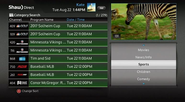 ENTER will give you the Program Options menu on the HDPVR, and the Upcoming Air Dates screen on the HDDSR.