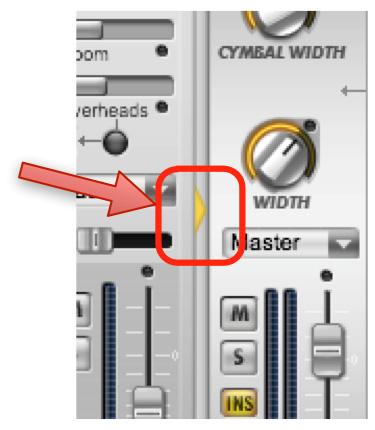 How to: Modify and Save a Mix Strike includes a powerful mixer specifically designed for drums.