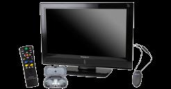 00 Item # 10901 32 LCD TV, ClearSounds Bluetooth Neckloop, and