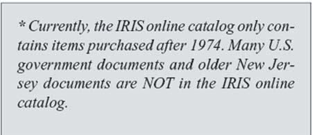 When library catalogs changed from cards in drawers to electronic form they were referred to as an Online Public Access Catalog or OPAC. At Rutgers we named our online catalog IRIS.