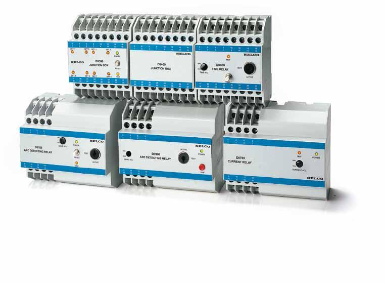 Arc-fault Protection System The SELCO Arc-fault Protection System is based on experience with arc protection since 1962. The system units are built into boxes all fitting 35mm DIN-rails.
