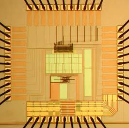 A multi-phase clock generator chip 0.35 µm digital CMOS Input clock 0.5-1.