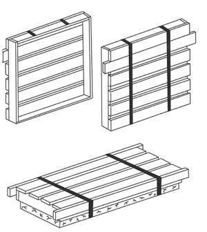 Crating Specifications Split crates for dies Top crating only for bases All pieces must be marked with your company name and unit number and Mid-Atlantic Convention Crating that does not follow these