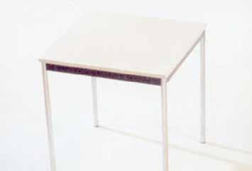 Furniture Tables 15 Cube weiß wooden