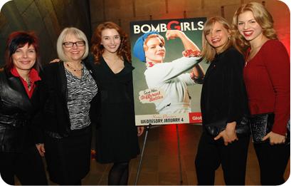 Q&A: Bomb Girls Executive Producer Janis Lundman on being a woman in the world of film and television Above: Lundman at an advance screening of Bomb Girls Season 1 in Ottawa at the Canadian War