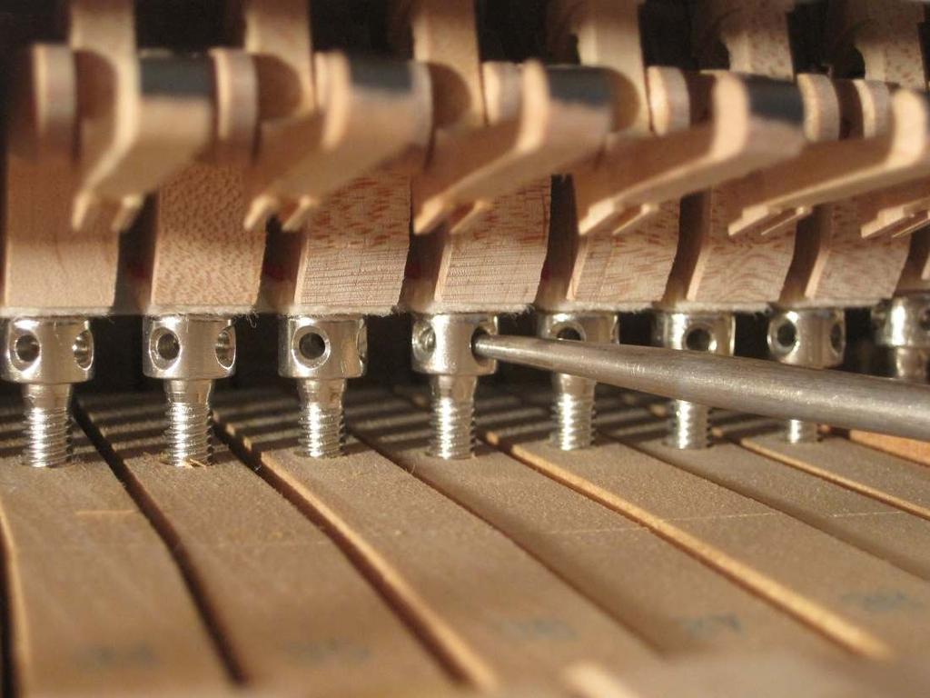 The proper touch on your piano depends on it being regulated. To many pianists, a piano's touch is as important as its tone.