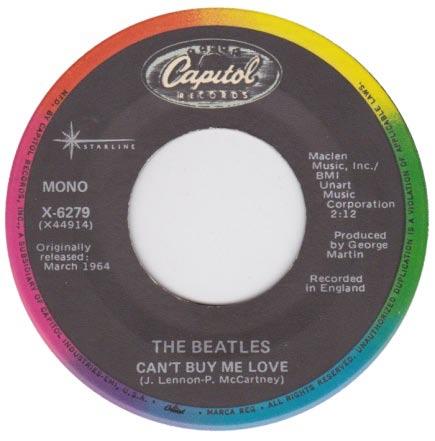 This cleared the way for other singles to carry the 5000 number. All Beatles singles from "I Want to Hold Your Hand" through "All You Need is Love" were transferred to the Star Line label.