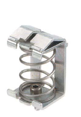 SK-EMC shield clamp with spring SK shield clamps can be used where the shield of single cables