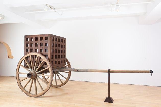 Martin Puryear, The Load, 2012 That basket at the center of Desire embodies in its elegant form four hundred years of African American experience.