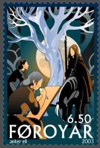Literary and Performance Art Entry Form and Contract Faroe Island Stamp The Norns by Anker Eli Peterson The Norns: weavers of the past, present and future, is an invitational art exhibit which will