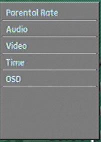 The following list should be visible on the left Audio Set