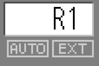3 MEAS. SCREEN (BASIC SCREEN) 4: Range display The current range and range mode are displayed. Momentary value range AUTO EXT Fig.