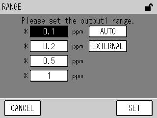 6 FUNCTIONALITIES The following key allows you to perform the following operations. [CLOSE]: Returns to the MENU/RANGE screen.
