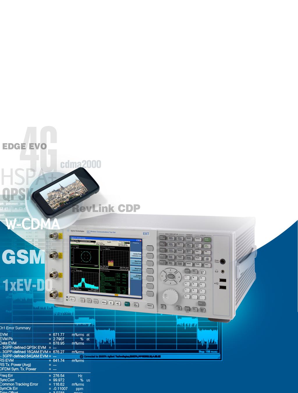 E6607A EXT Wireless Communications Test Set