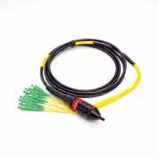 Compliant with the SMPTE 311 standard, OCC s hybrid fiber/copper cables have copper conductors and optical fibers in a single cable.