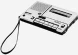 6.10 Kappa Book Sized Tape Recorders Ultra-small, handheld tape recorders such as the TC-50 were often used in business for tasks such as data collection.