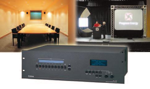 SEAMLESS SWITCHES ISS 08 & ISS 408 INTEATION SEAMLESS SWITCHES Seamless switching between all inputs using cuts and dissolves Eight fully configurable video inputs on NCs accept anything from