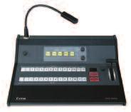 CP 000 The Extron CP 000 is an optional emote Control Panel that can be used to operate the ISS Series via an IP Link Ethernet connection.