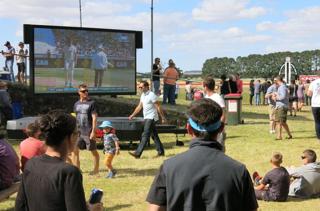 SPORT Penshurst Races, VIC Bowled over Screen 5 showed the cricket in high definition so the punters could multitask and
