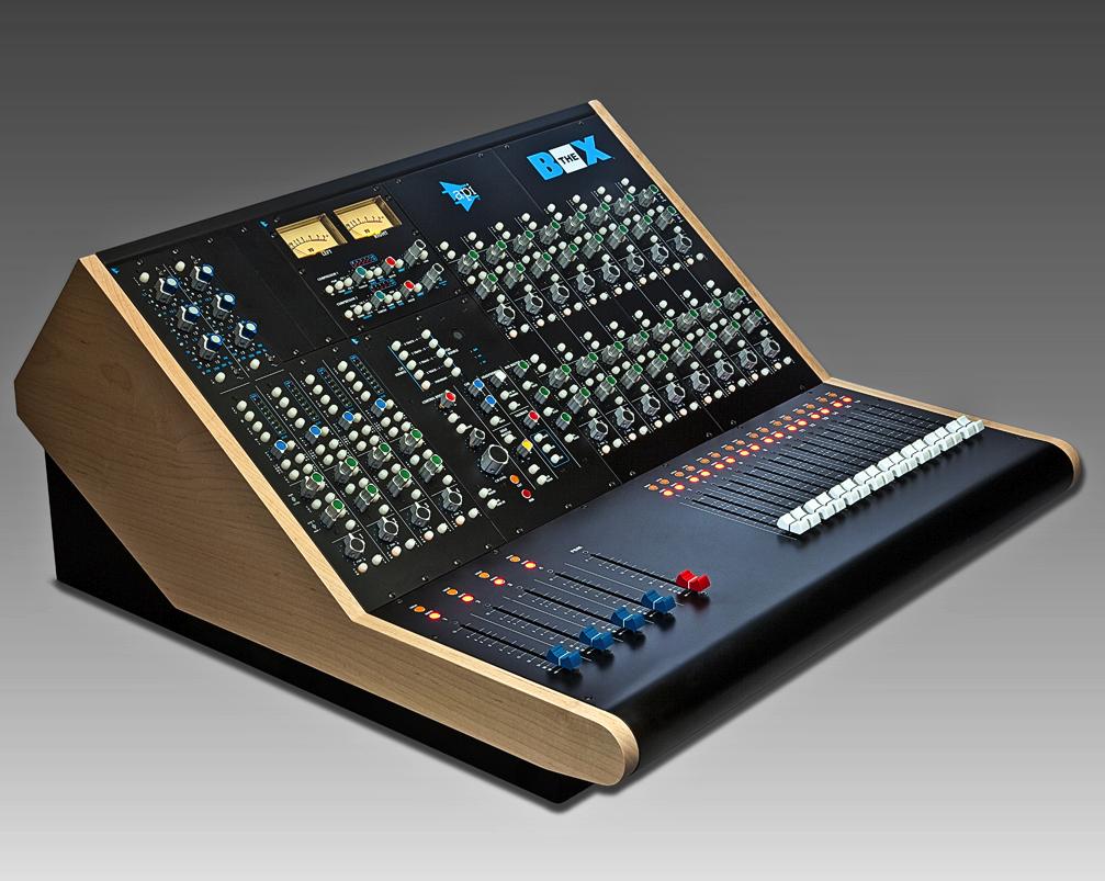 1.0 Overview Building on API's rich heritage of extremely high-quality recording consoles, we introduce The BOX, a small-format recording/mixing console designed for professional project studios,