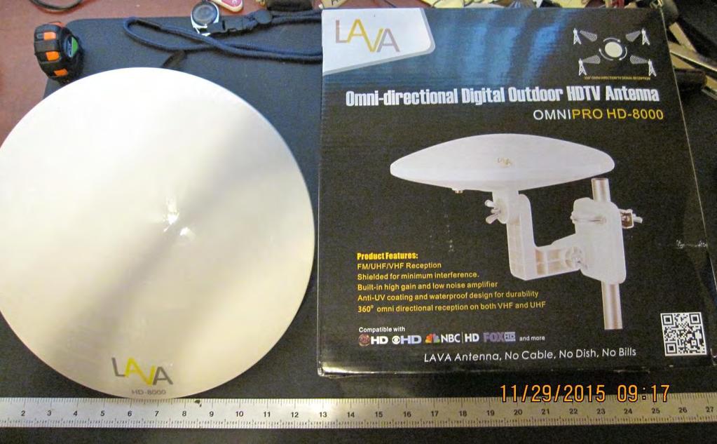 Photo of Antenna and Packaging