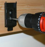 Install one (1) Valance Bracket near each end of the shade.
