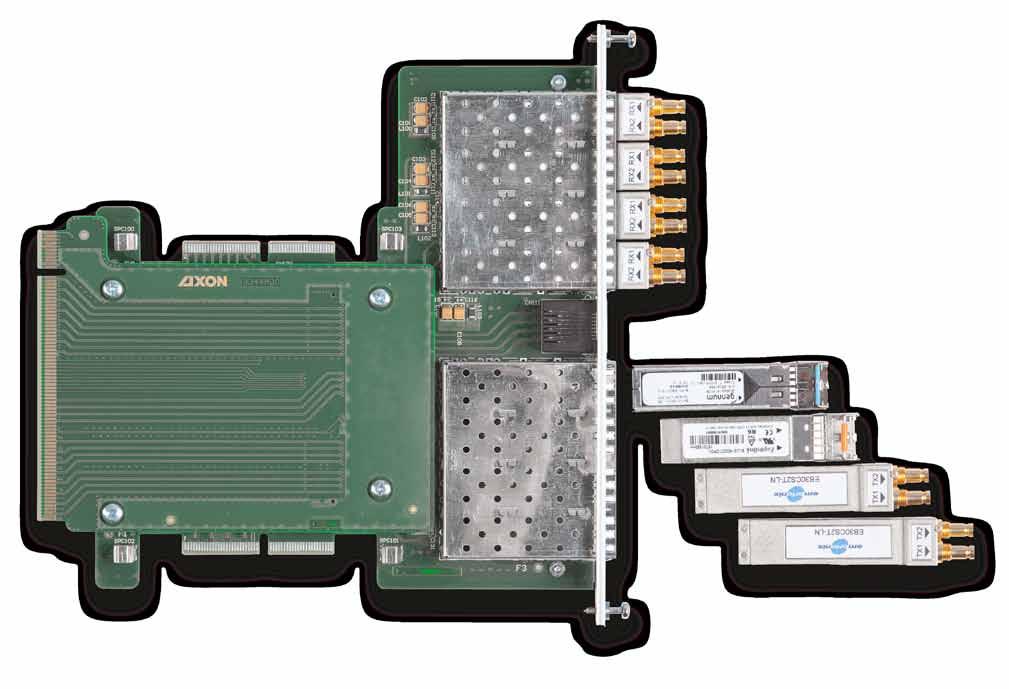 The system can be controlled over the Ethernet, by Cortex or using Cortex Control Panels. ACP (Axon Control Protocol) and a dedicated Ethernet port are available for control from automation systems.