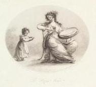 Figure 32. The Tender Mother, engraving by James Gillray, after drawing by Lavinia, Countess Spencer, c. 1787. National Portrait Gallery, London.