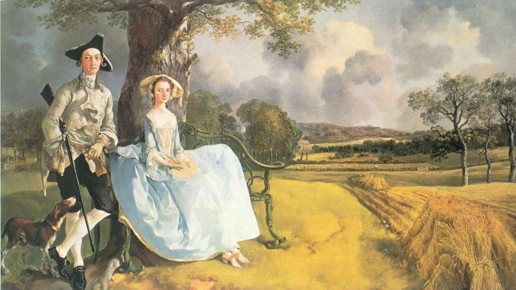 Figure 39. Thomas Gainsborough, Mr. and Mrs.
