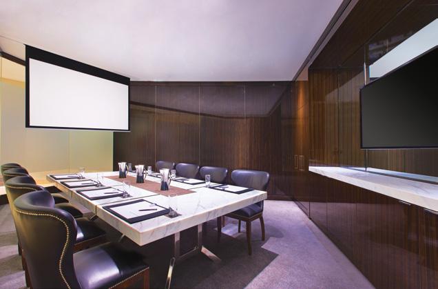4 22 - - 12 - Sheraton Mirage Resort & Spa s five Boardrooms are designed to encourage collaboration with settings for 12 to 16 people.