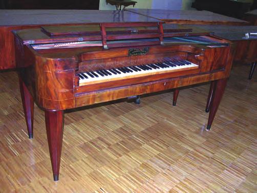 Square Pianos Historical piano collection 2011 Inventory number 19