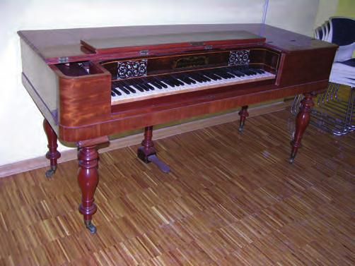 Historical piano collection 2011 Square Pianos Inventory number 20 Clementi &