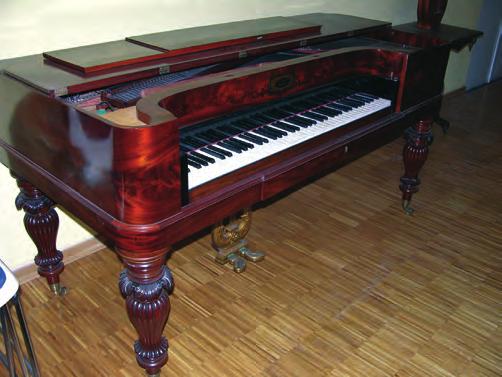 Square Pianos Historical piano collection 2011 Inventory number 26 J. A.