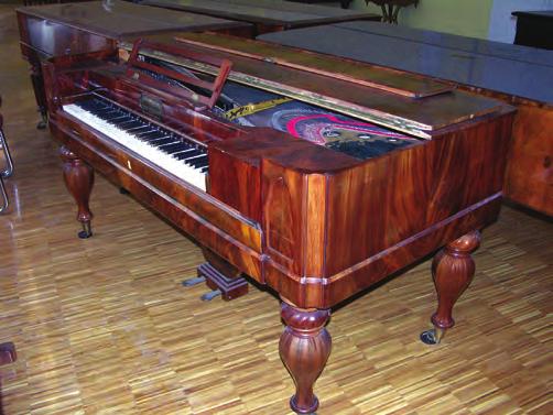 Square Pianos Historical piano collection 2011 Inventory number 28 Johann Gottlieb Imler Leipzig 1845